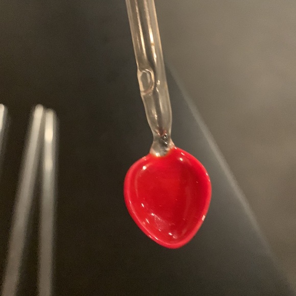 Vintage Glass Spoon Straws-Set of 5 - Picture 2 of 3